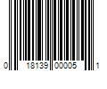 Barcode Image for UPC code 018139000051