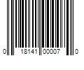 Barcode Image for UPC code 018141000070