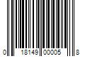 Barcode Image for UPC code 018149000058