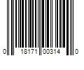 Barcode Image for UPC code 018171003140