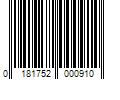 Barcode Image for UPC code 0181752000910