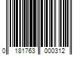 Barcode Image for UPC code 0181763000312