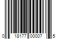 Barcode Image for UPC code 018177000075