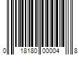 Barcode Image for UPC code 018180000048