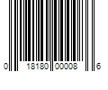 Barcode Image for UPC code 018180000086