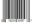 Barcode Image for UPC code 018200000577