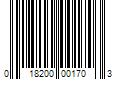 Barcode Image for UPC code 018200001703