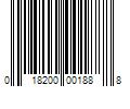 Barcode Image for UPC code 018200001888. Product Name: 