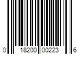 Barcode Image for UPC code 018200002236