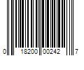 Barcode Image for UPC code 018200002427