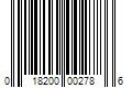 Barcode Image for UPC code 018200002786