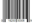 Barcode Image for UPC code 018200003059