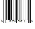 Barcode Image for UPC code 018200003110