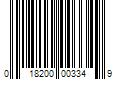 Barcode Image for UPC code 018200003349. Product Name: 