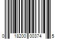 Barcode Image for UPC code 018200003745