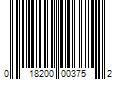 Barcode Image for UPC code 018200003752