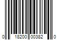 Barcode Image for UPC code 018200003820