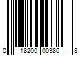 Barcode Image for UPC code 018200003868