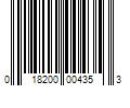 Barcode Image for UPC code 018200004353