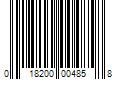 Barcode Image for UPC code 018200004858