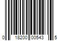 Barcode Image for UPC code 018200005435