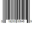 Barcode Image for UPC code 018200005459