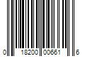 Barcode Image for UPC code 018200006616