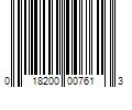 Barcode Image for UPC code 018200007613