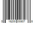 Barcode Image for UPC code 018200008078