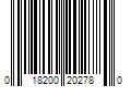 Barcode Image for UPC code 018200202780