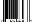 Barcode Image for UPC code 018200263286