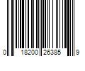 Barcode Image for UPC code 018200263859