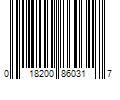 Barcode Image for UPC code 018200860317