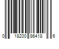 Barcode Image for UPC code 018200864186