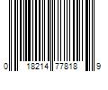 Barcode Image for UPC code 018214778189