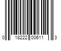 Barcode Image for UPC code 018222006113