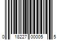 Barcode Image for UPC code 018227000055