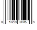 Barcode Image for UPC code 018229000053