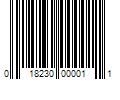 Barcode Image for UPC code 018230000011