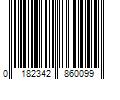 Barcode Image for UPC code 0182342860099