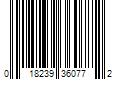 Barcode Image for UPC code 018239360772