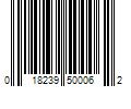 Barcode Image for UPC code 018239500062