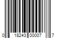 Barcode Image for UPC code 018243000077