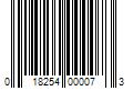 Barcode Image for UPC code 018254000073