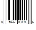 Barcode Image for UPC code 018260000036