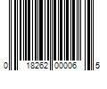 Barcode Image for UPC code 018262000065