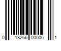 Barcode Image for UPC code 018266000061