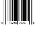 Barcode Image for UPC code 018268000076