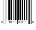 Barcode Image for UPC code 018310000078