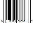 Barcode Image for UPC code 018323000072